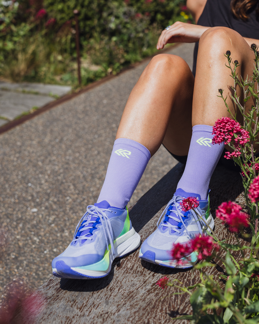1% Club Marathon Socks - Purple