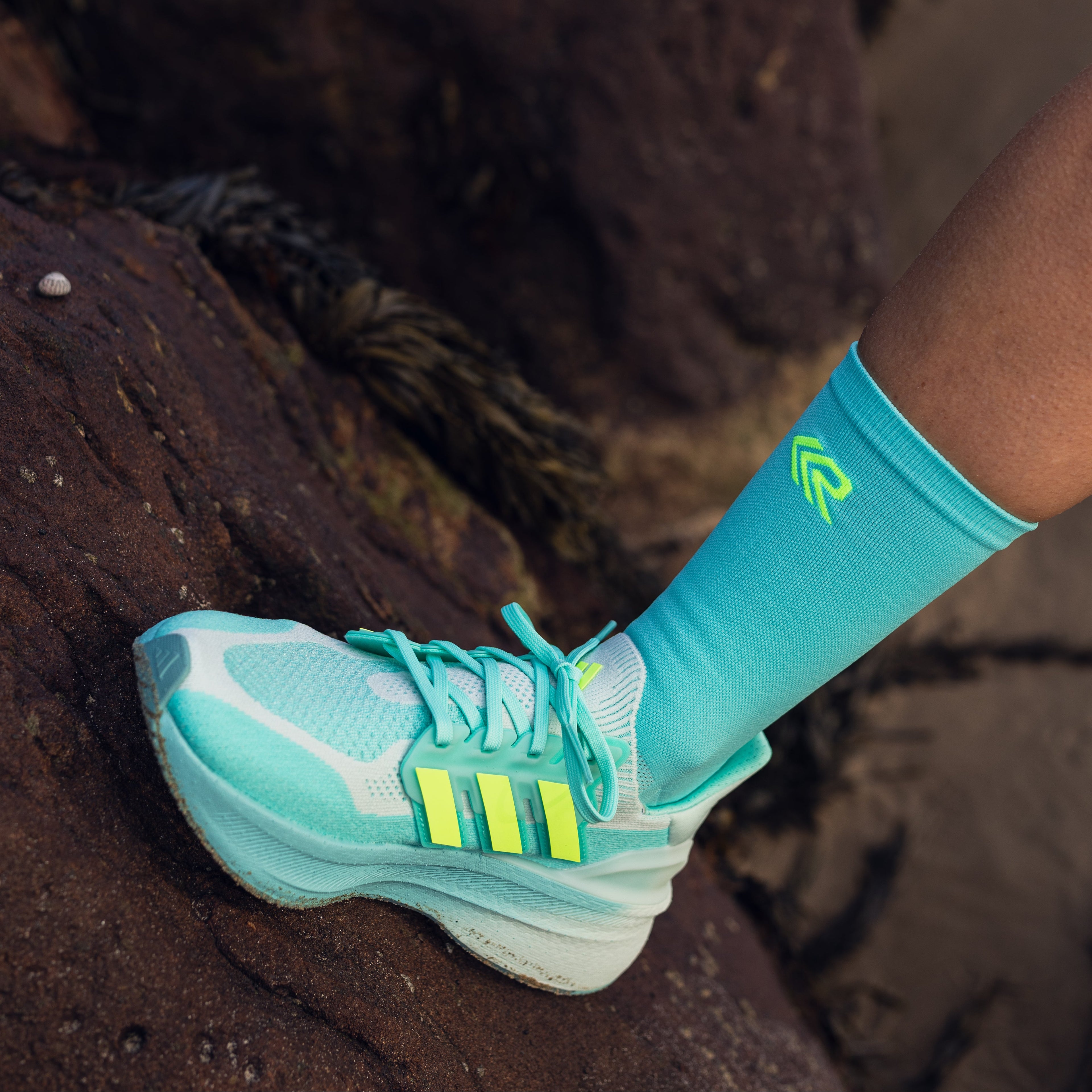 1% Club Marathon Socks - Blue