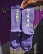 1% Club Marathon Socks - Purple