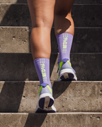 1% Club Marathon Socks - Purple