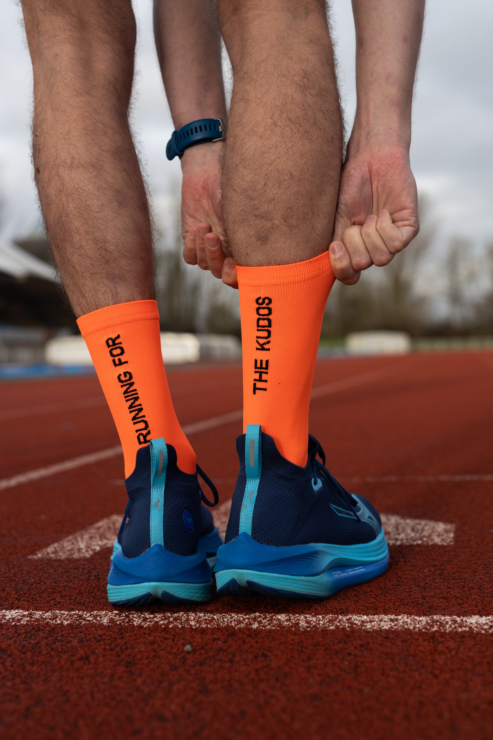 Running For The Kudos - Neon Orange