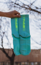 1% Club Marathon Socks - Blue