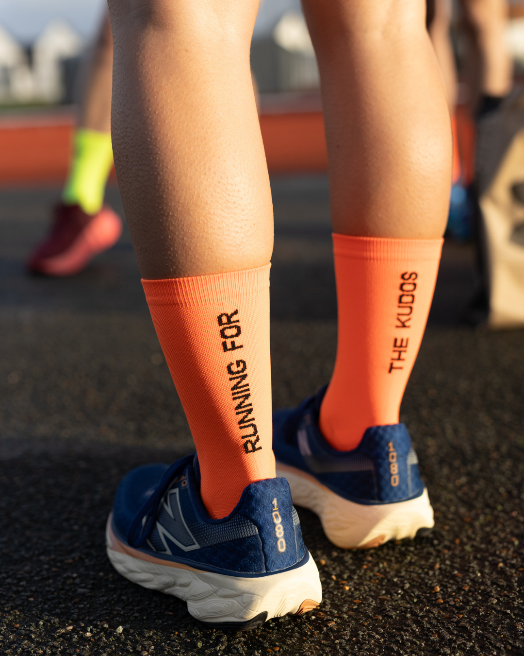 Running For The Kudos - Neon Orange