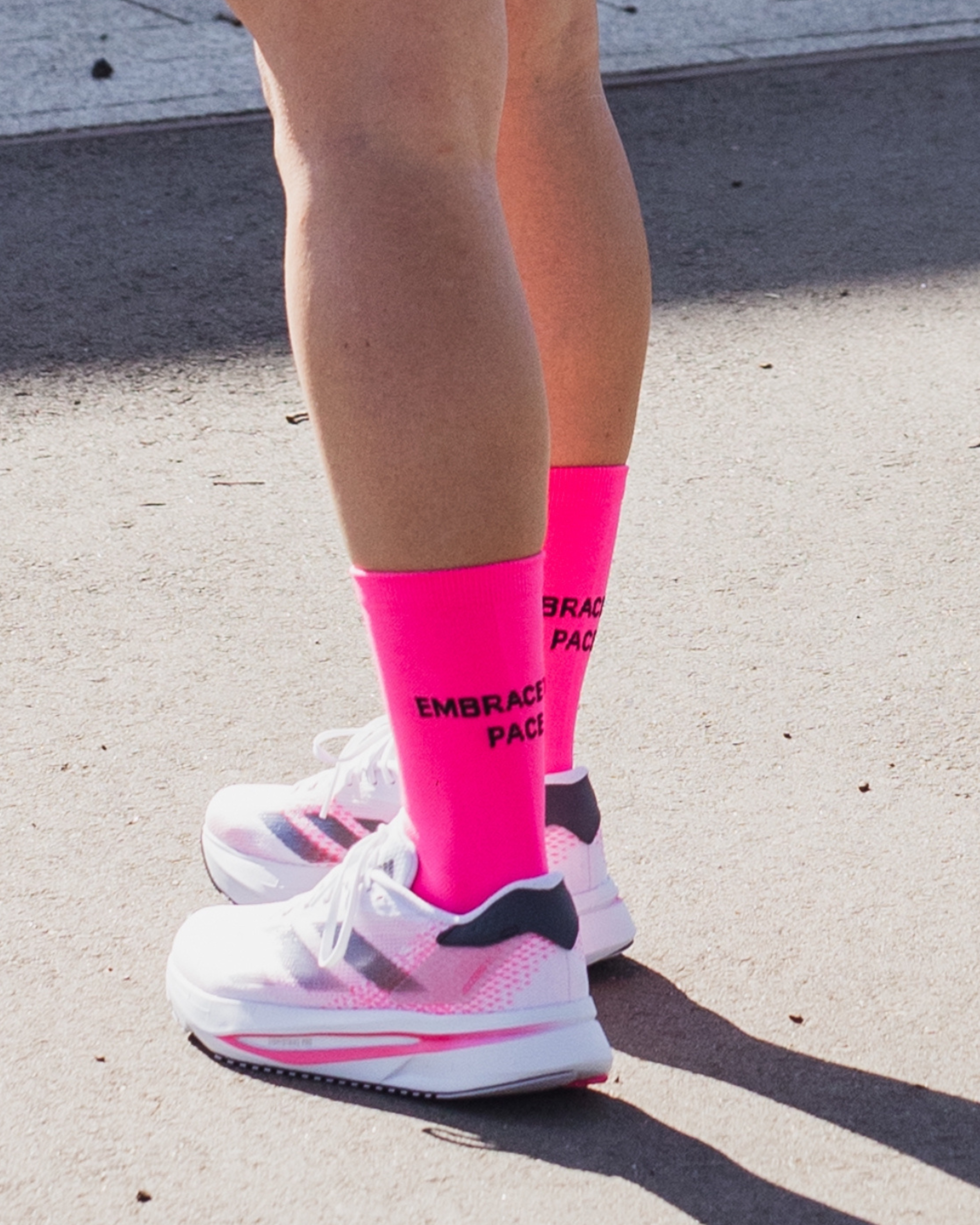 Embrace The Pace - Neon Pink